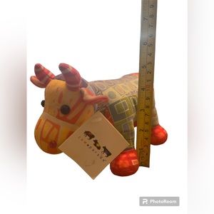 NWT Cow Parade "Oh Wow Cow"‎ Abstract Plush Cow